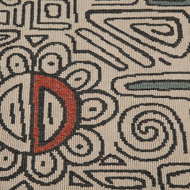 Evette Rios Cullin Ivory 5' x 7' Indoor/Outdoor Rug - Thumbnail - Image 3