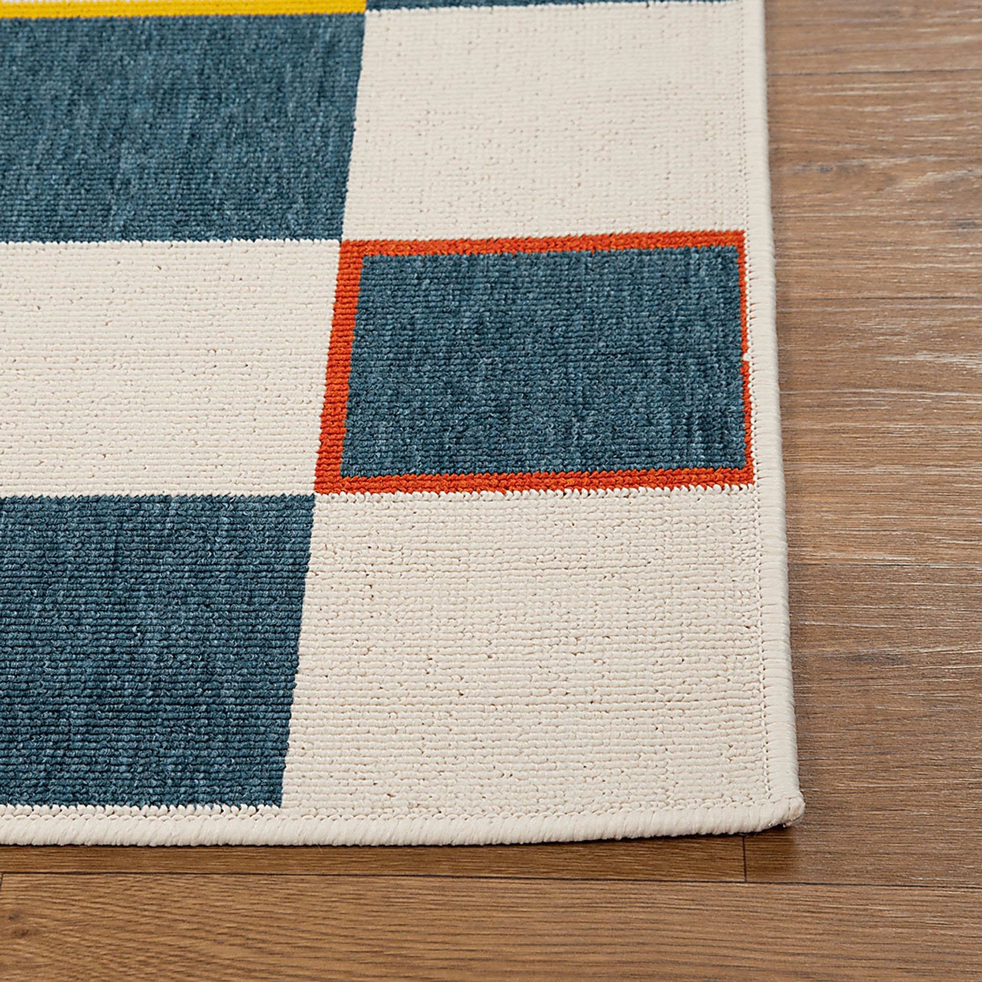 Evette Rios Peachco Blue 8' x 9'9 Indoor/Outdoor Rug - Image 6