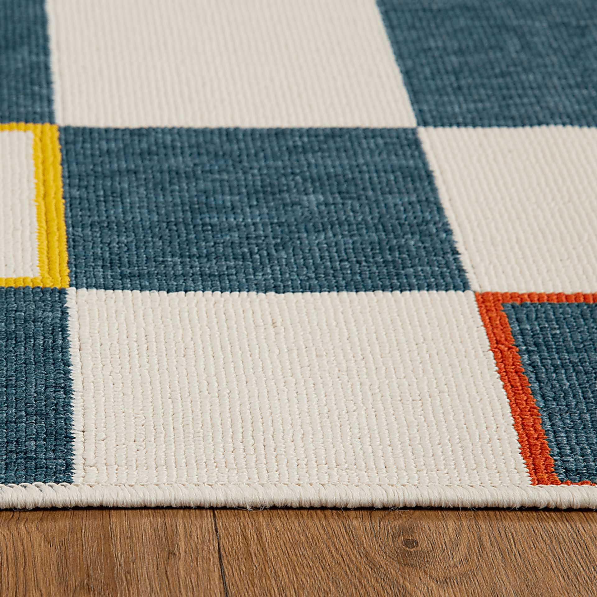 Evette Rios Peachco Blue 8' x 9'9 Indoor/Outdoor Rug - Image 7