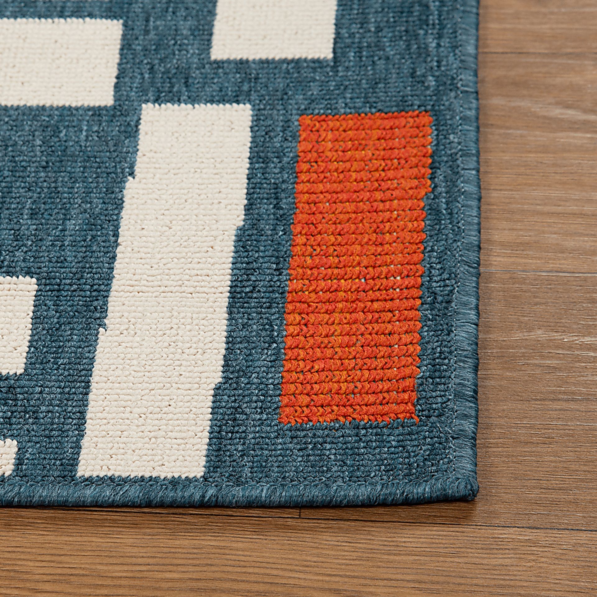 Evette Rios Swanton Blue 5' x 7' Indoor/Outdoor Rug - Image 6