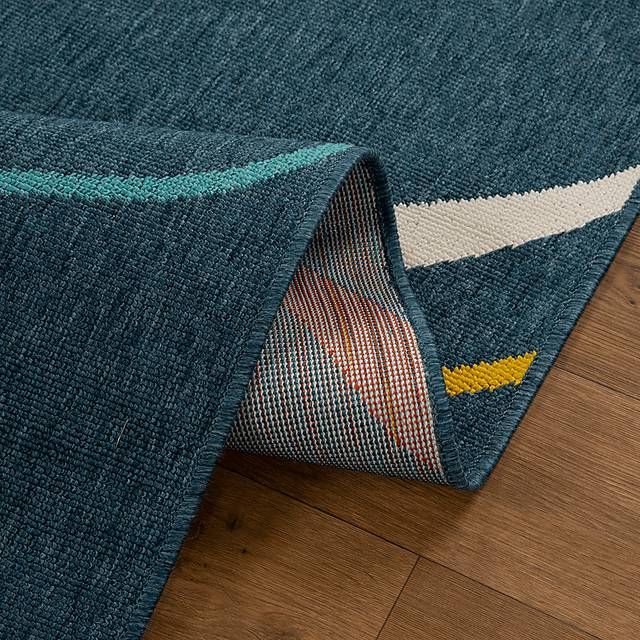 Evette Rios Tessaway Blue 5' x 7' Indoor/Outdoor Rug - Thumbnail - Image 5