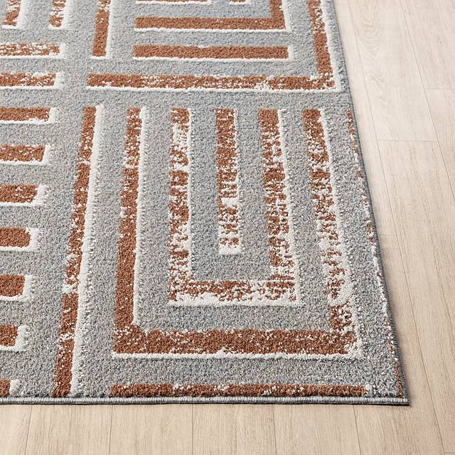 Evette Rios Udae Rust 7'9 x 9'9 Rug - Thumbnail - Image 5