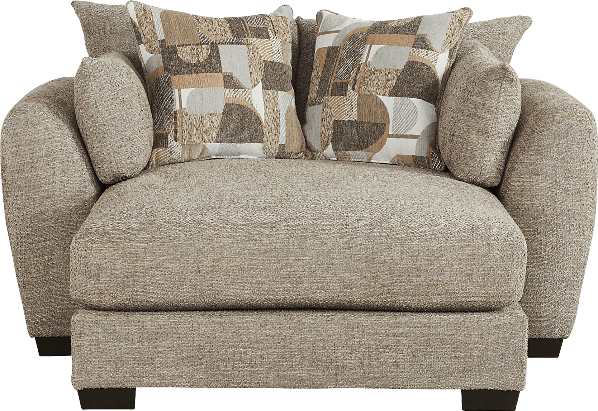 Evianna Brown Chaise - Image 2