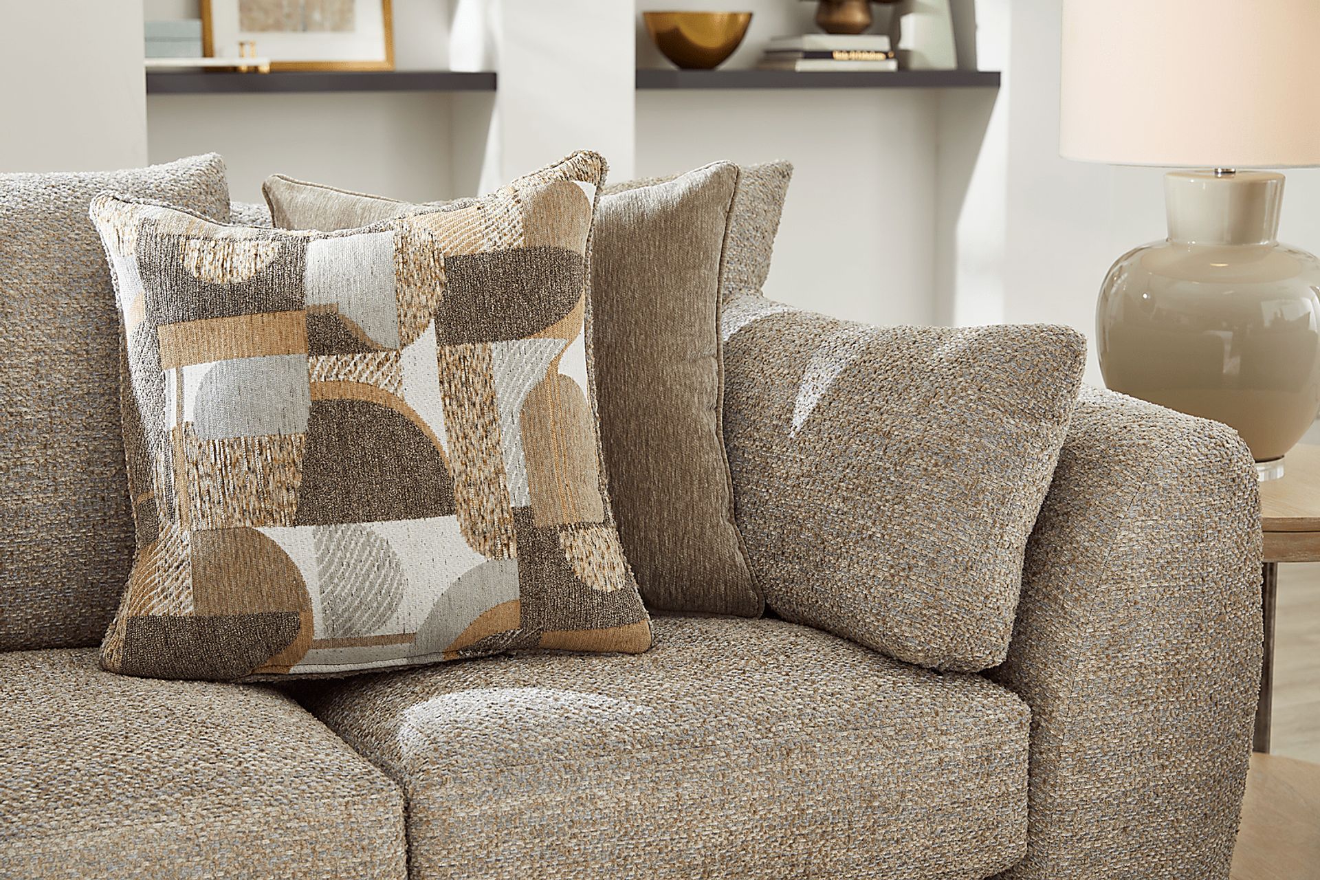 Evianna Brown 2 Pc Living Room - Image 3