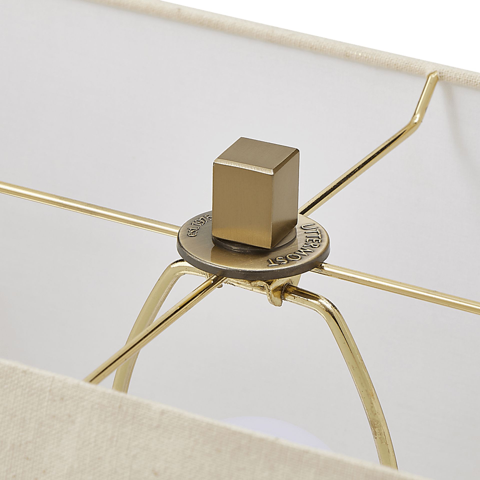 Evlyn Brass Lamp - Image 3