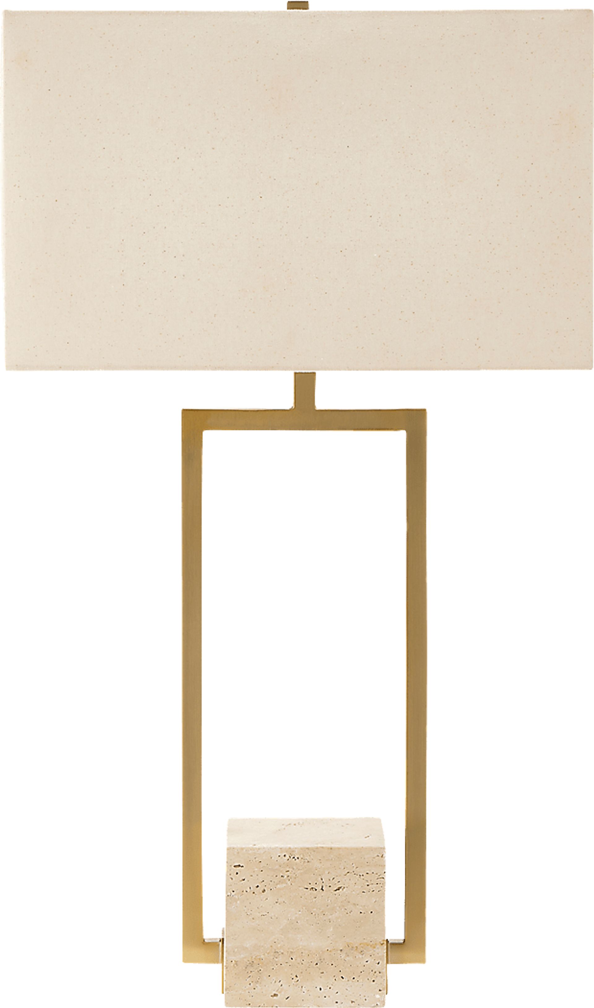Evlyn Brass Lamp - Image 8