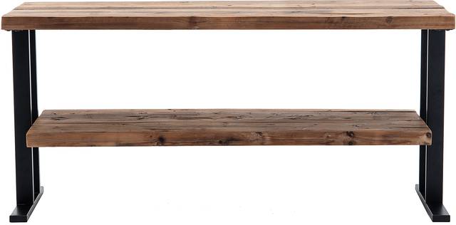 Evorla Brown TV Console - Thumbnail - Image 2