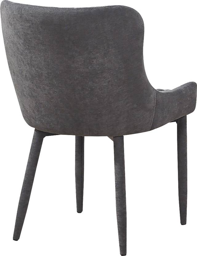 Evorna Gray Side Chair - Thumbnail - Image 4
