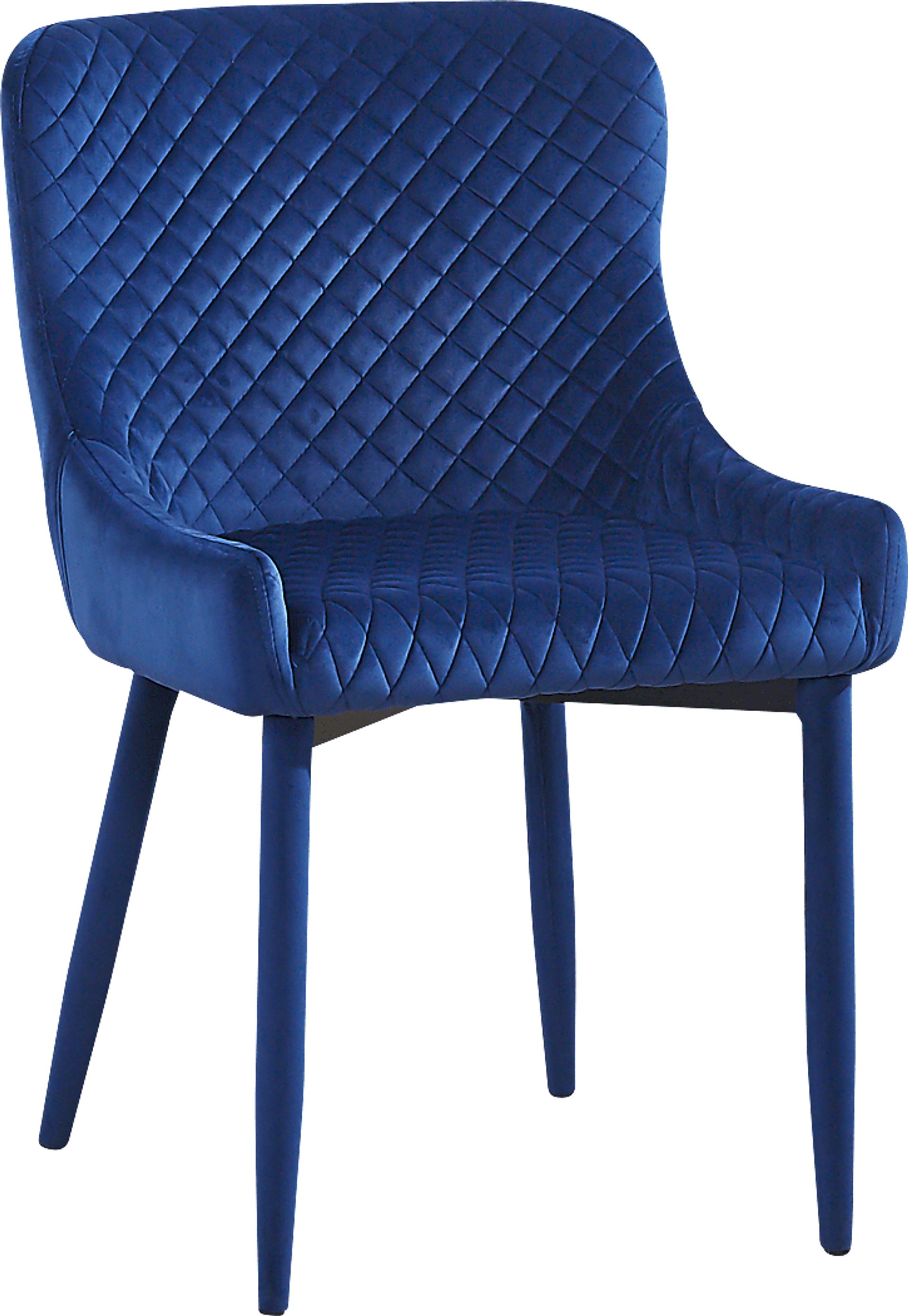 Evorna Navy Side Chair - Image 1