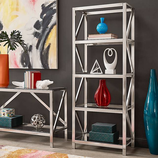 Ewer Gray Bookcase - Thumbnail - Image 6