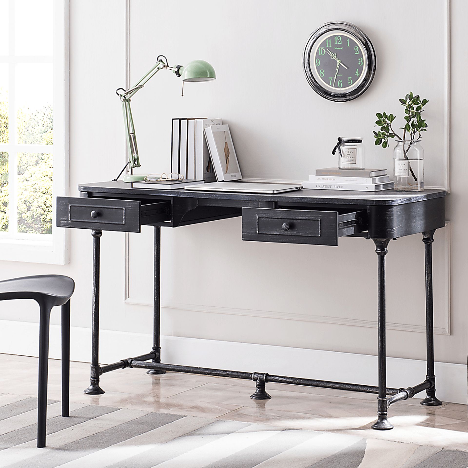 Ewers Black Desk - Image 5