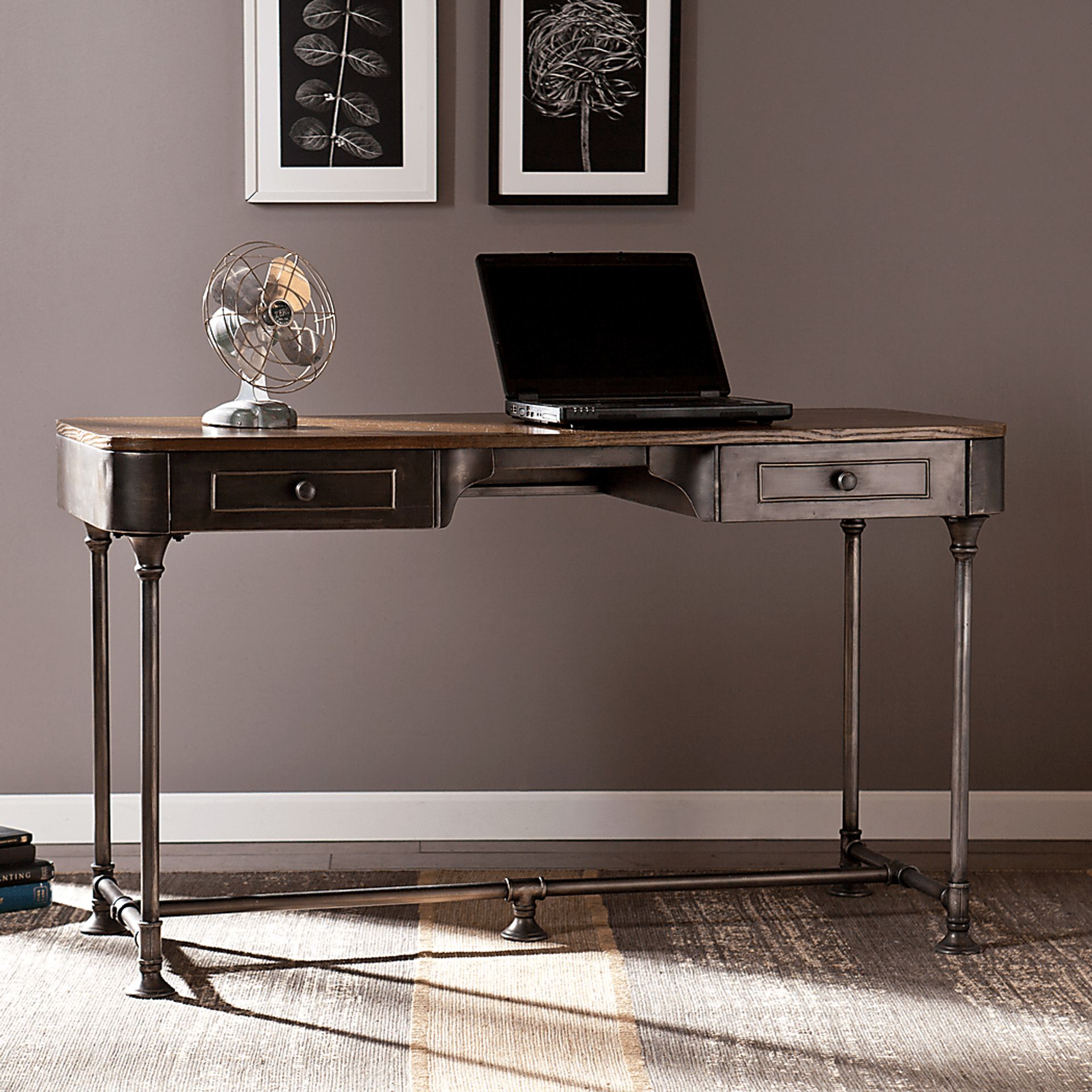 Ewers Dark Tobacco Desk - Image 2
