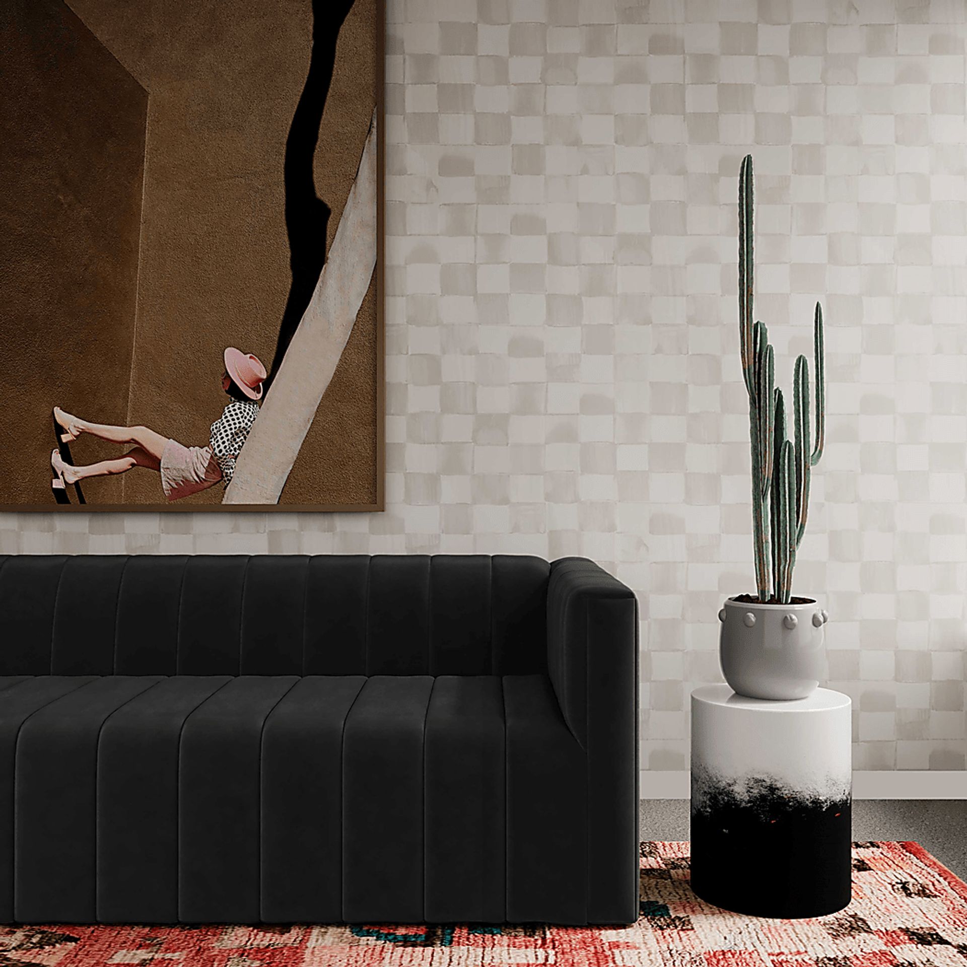 Excelso II Black End Table - Image 2