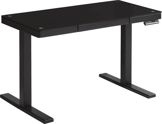 Exeter Place Black Adjustable Desk - Thumbnail - Image 2