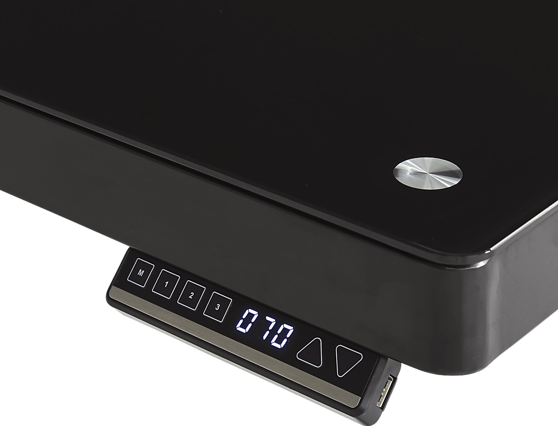Exeter Place Black Adjustable Desk - Image 5