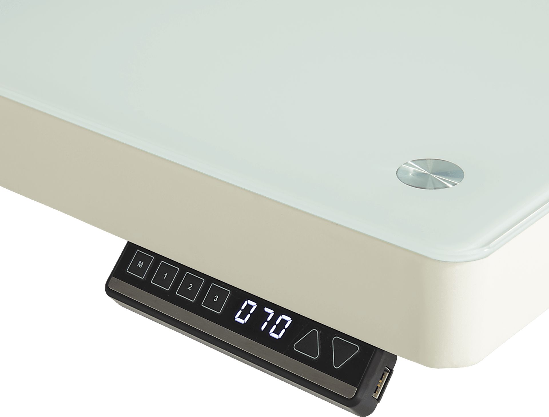Exeter Place White Adjustable Desk - Image 5