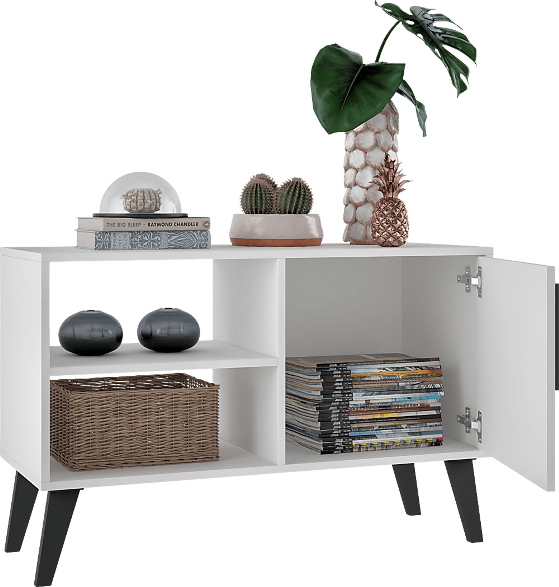 Exmore White 35.5 in. Console - Image 4