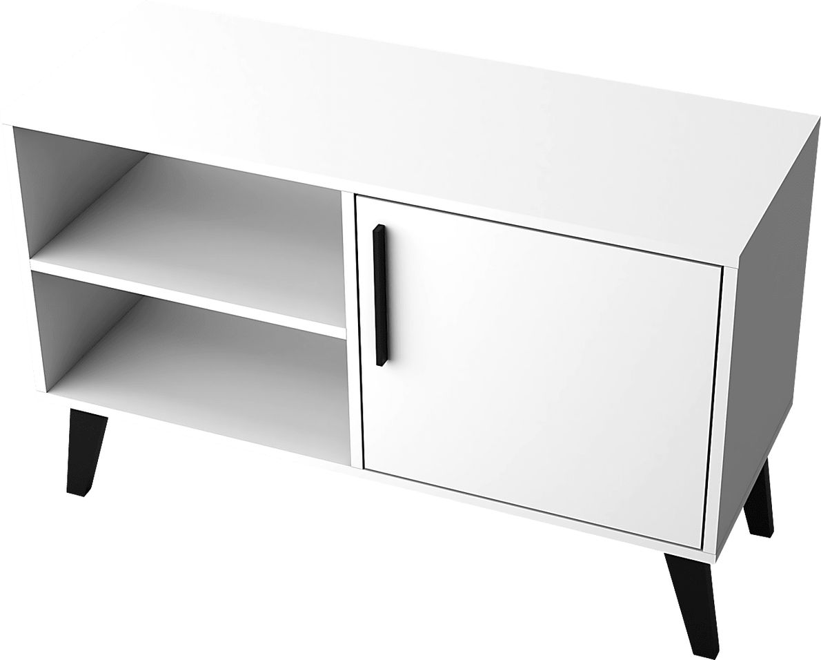 Exmore White 35.5 in. Console