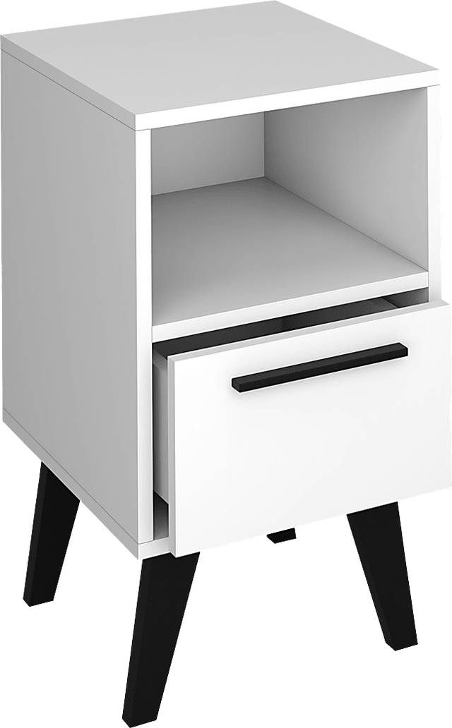 Exmore White Nightstand - Thumbnail - Image 8
