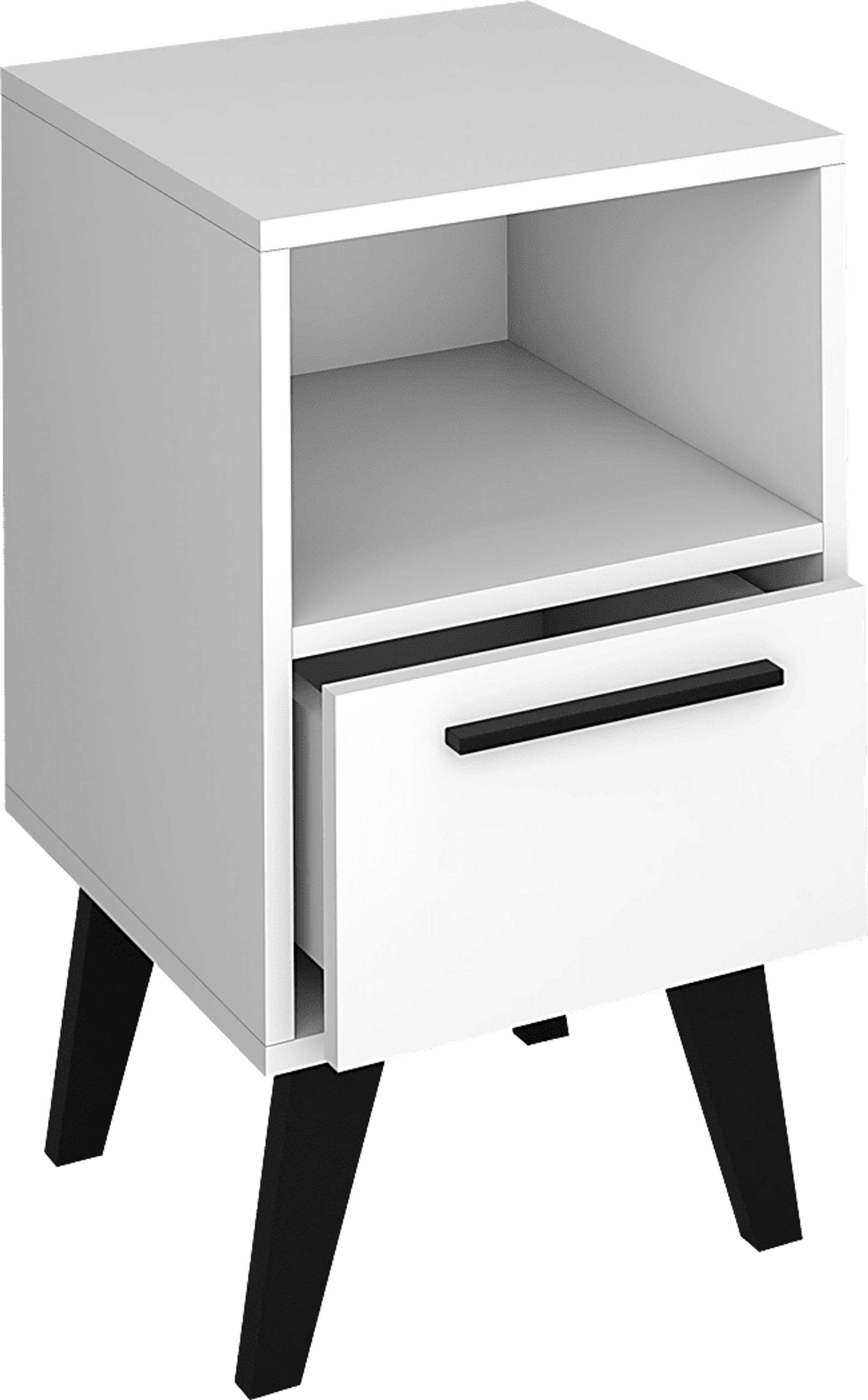 Exmore White Nightstand - Image 8