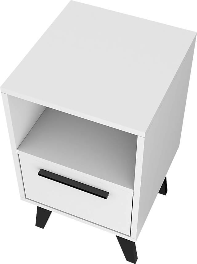 Exmore White Nightstand - Thumbnail - Image 9