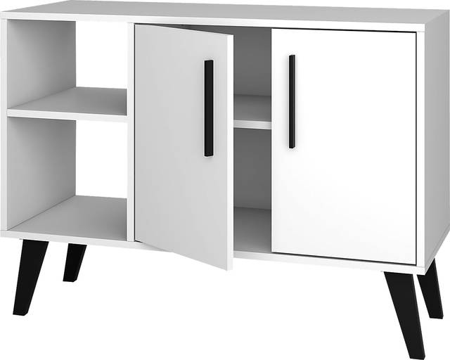 Exmore White Open Sideboard - Thumbnail - Image 5