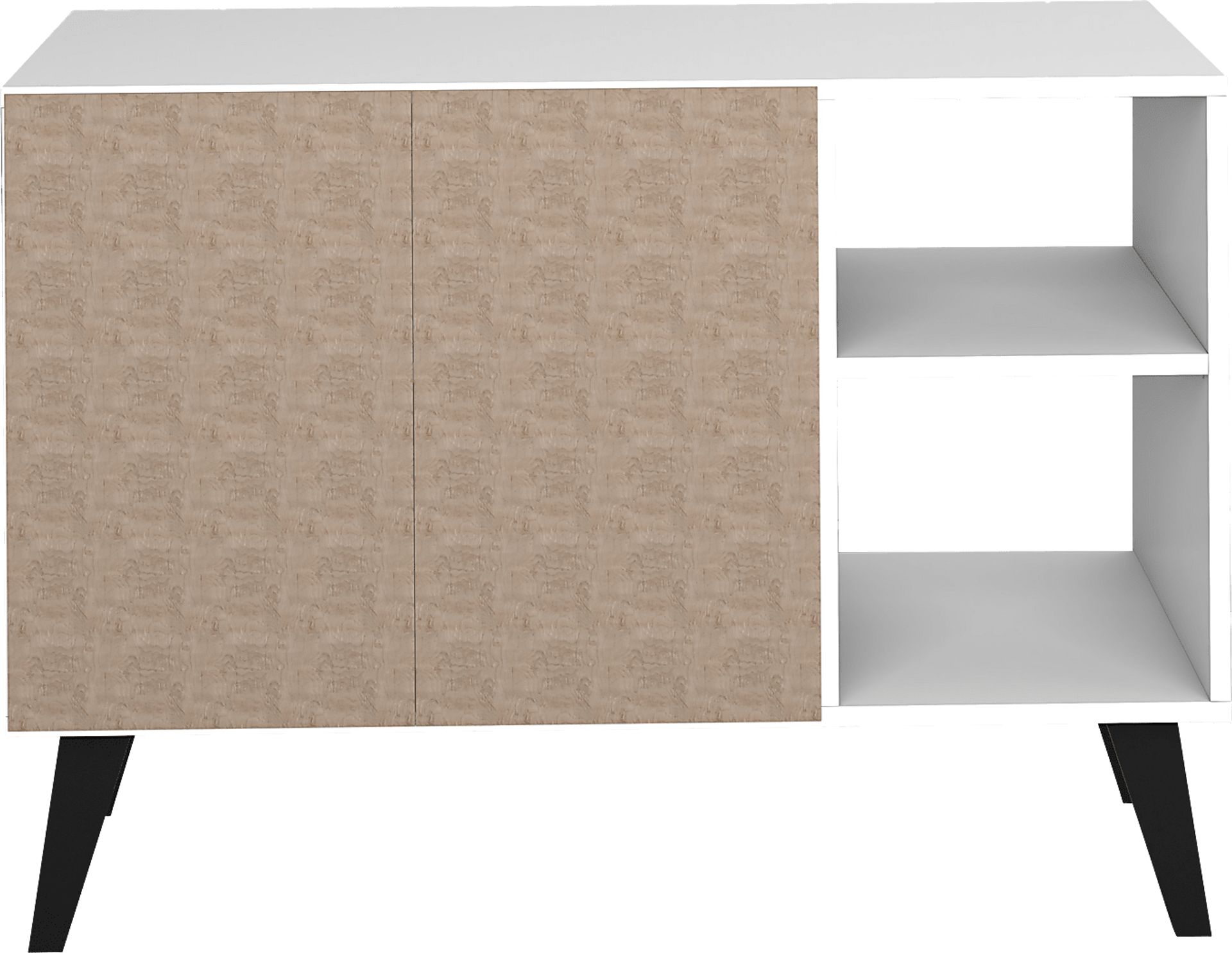 Exmore White Open Sideboard - Image 8
