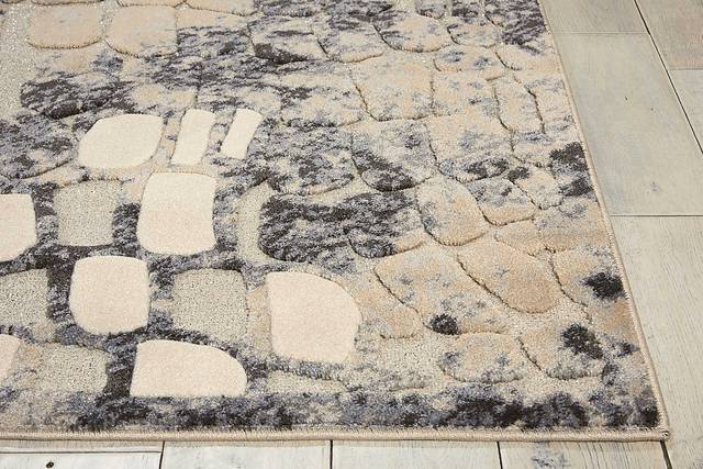 Exotic Gleam Gray 9'3 x 12'9 Rug - Thumbnail - Image 2