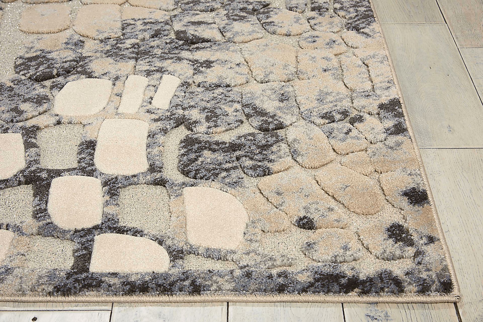 Exotic Gleam Gray 9'3 x 12'9 Rug - Image 2