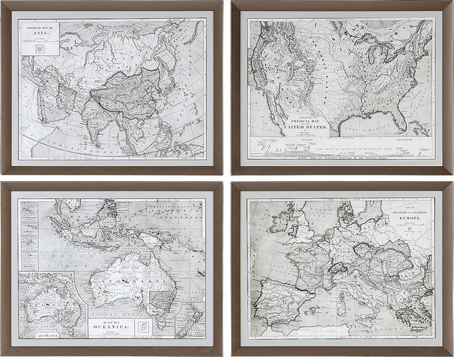 Expedition Dream Brown Set of 4 Artwork - Thumbnail - Image 1