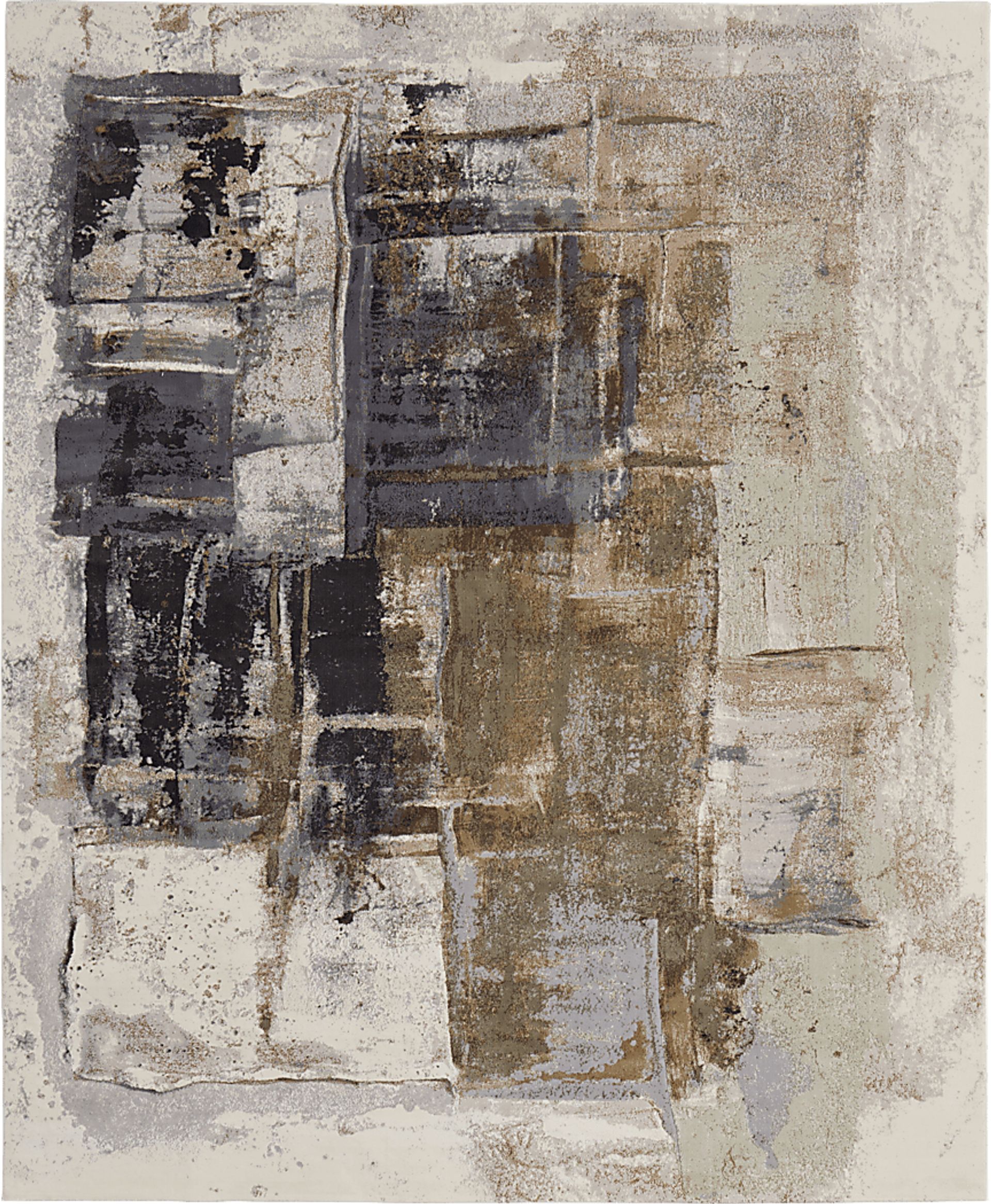 Exree Brown 3'10 x 6' Rug - Image 1