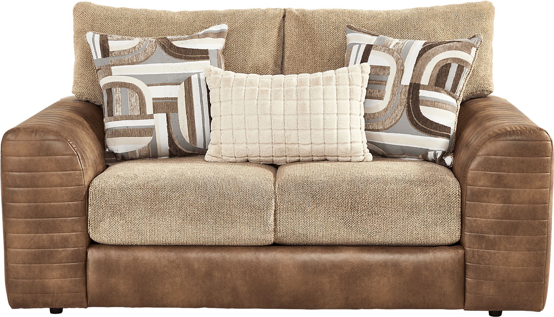 Exton Brown 5 Pc Living Room - Image 9