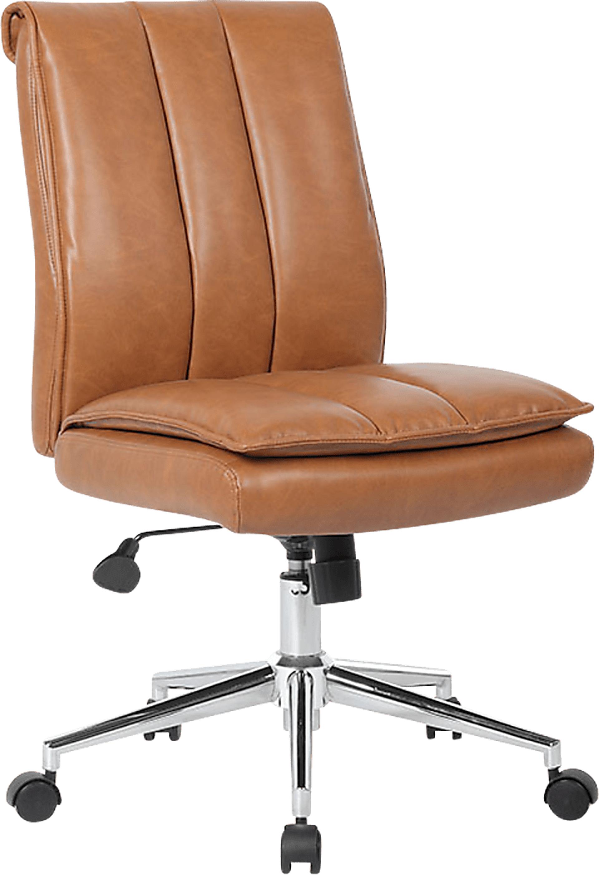 Eyeban Brown Desk Chair