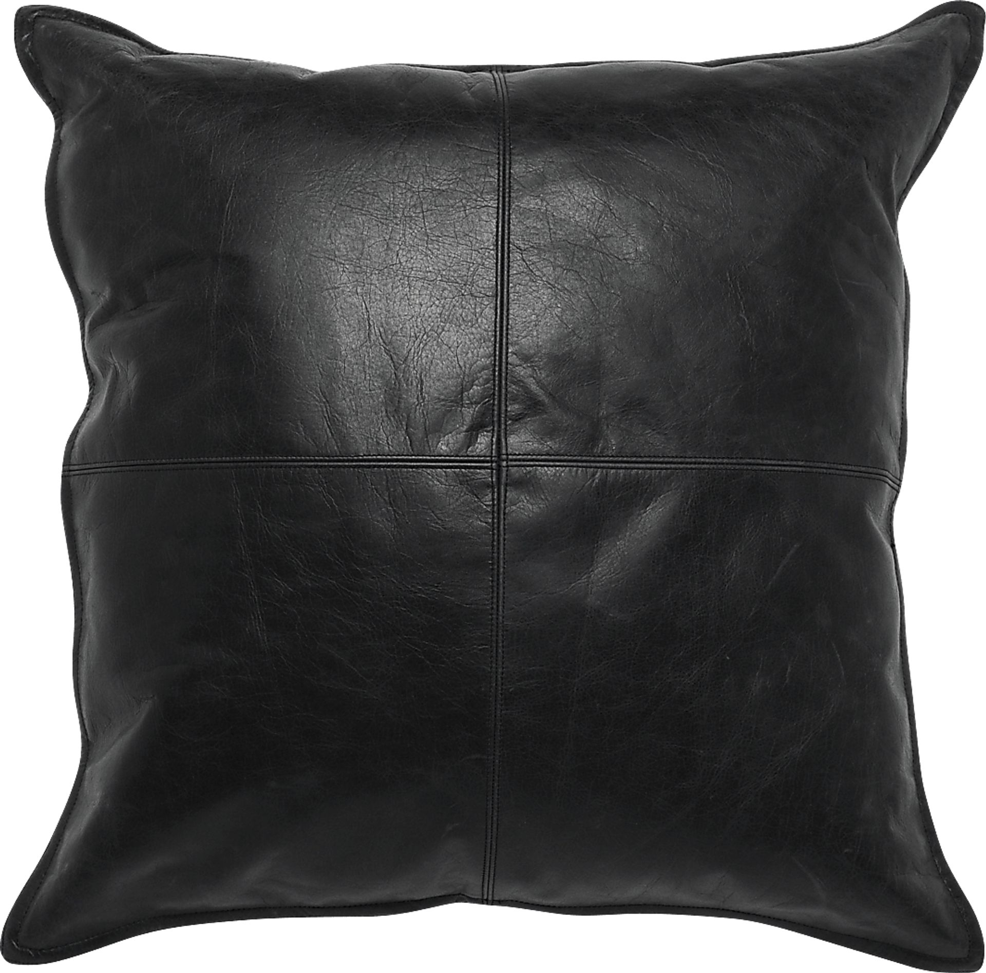 Ezama Black Lumbar Pillow - Image 1