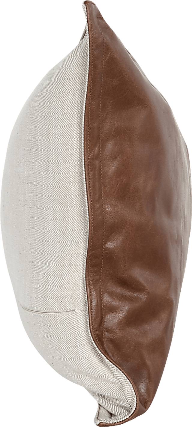 Ezama Brown Accent Pillow - Thumbnail - Image 3