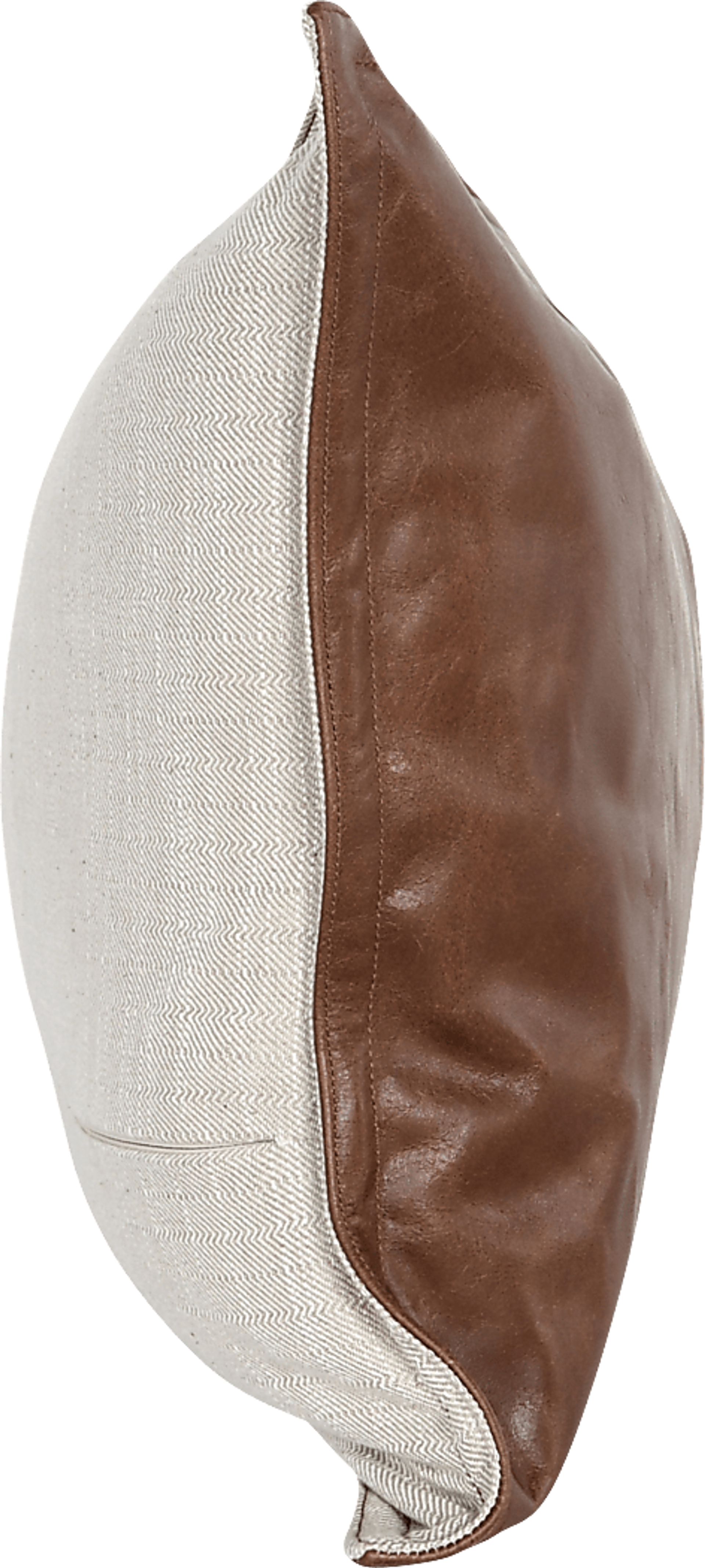 Ezama Brown Accent Pillow - Image 3