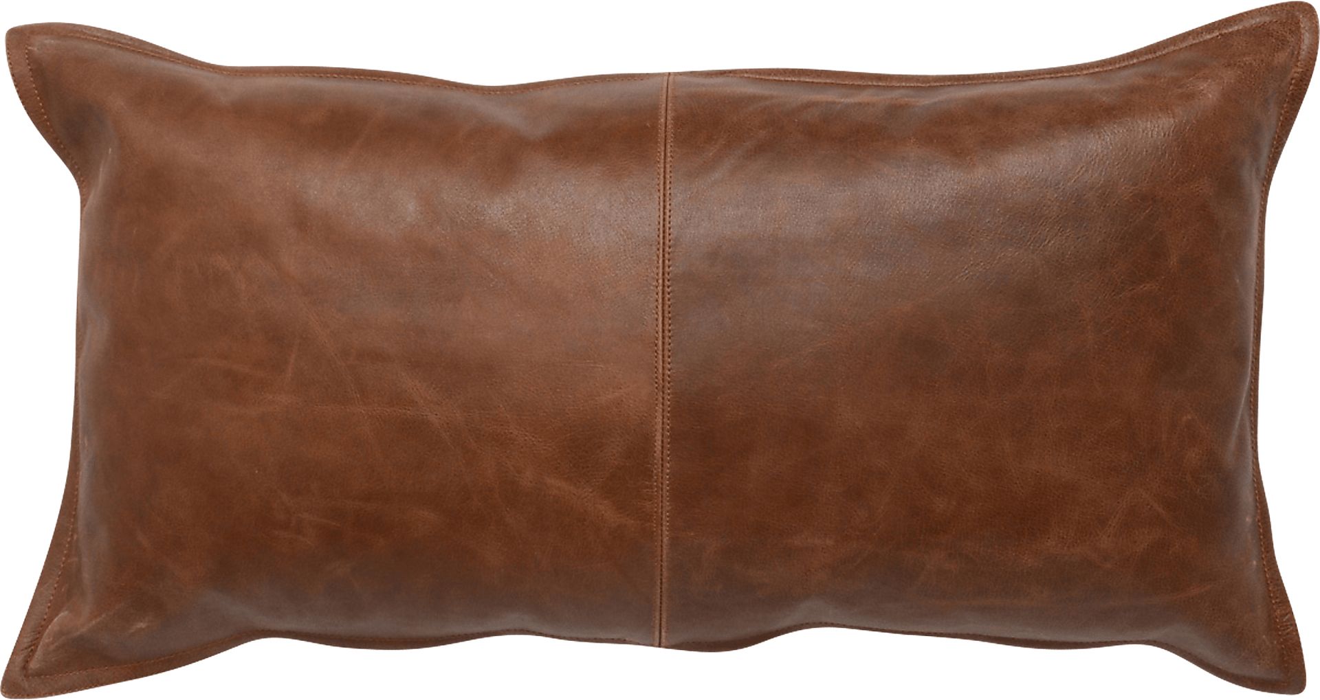 Ezama Brown Lumbar Pillow - Image 1