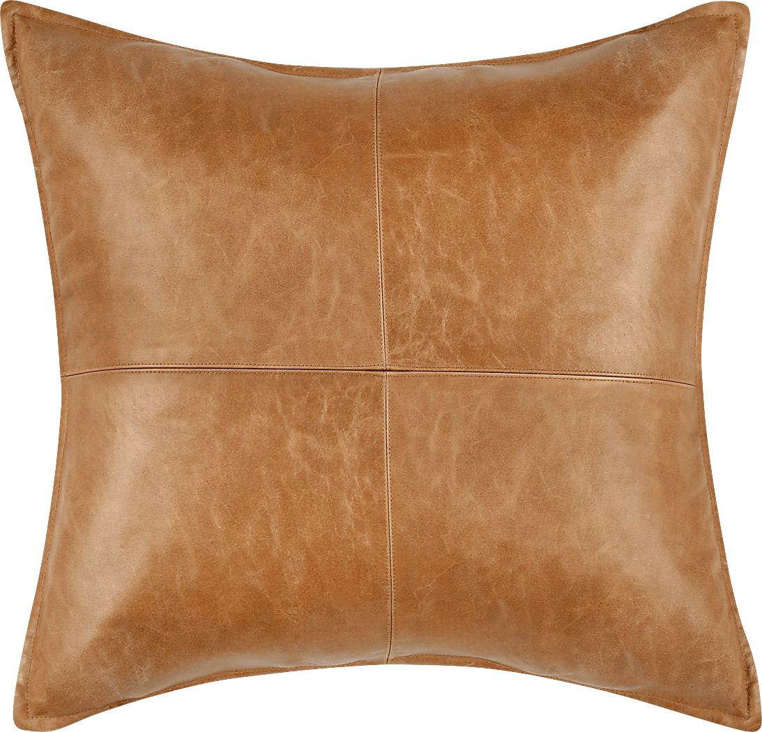 Ezama Camel Accent Pillow