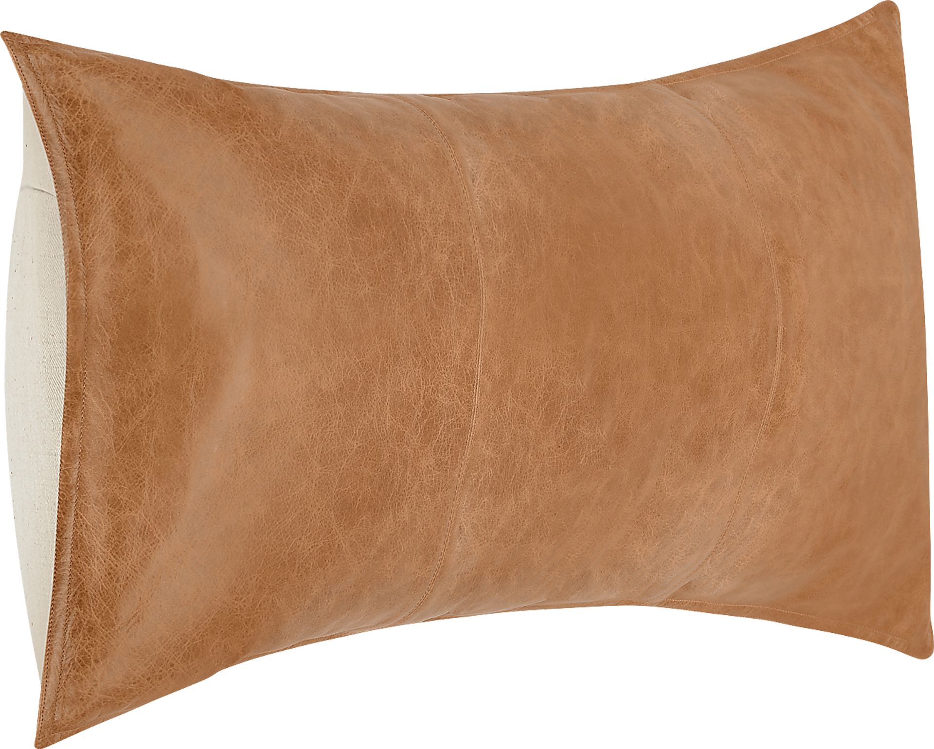 Ezama Camel Bolster Pillow - Image 2