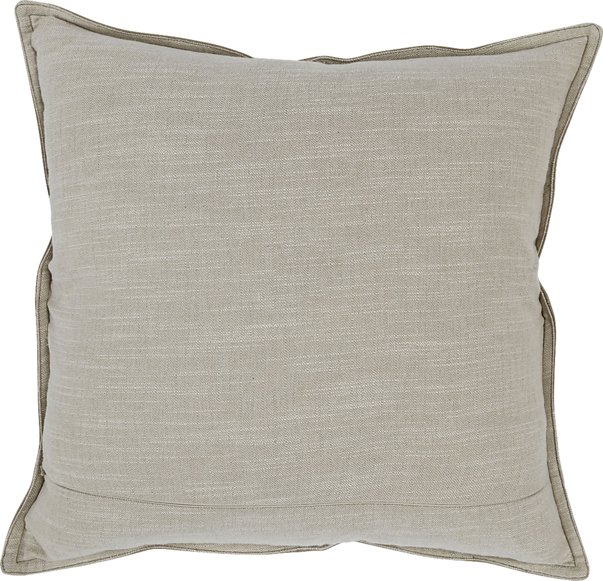 Ezama Taupe Accent Pillow - Image 4