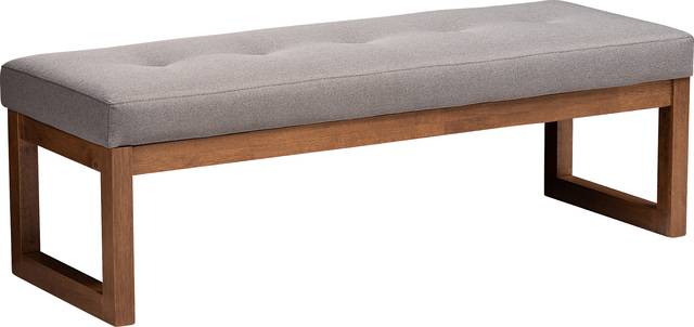 Ezelle Gray Bench - Thumbnail - Image 1