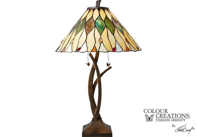 Ezra Tiffany Style Lamp - Thumbnail - Image 1