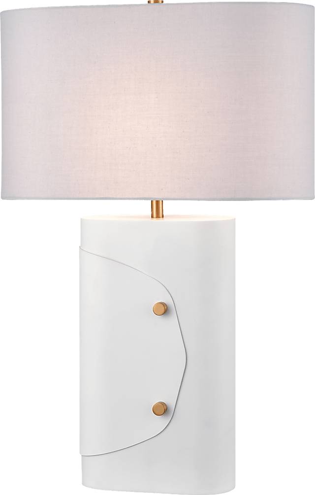 Faber Bay White Lamp - Thumbnail - Image 1