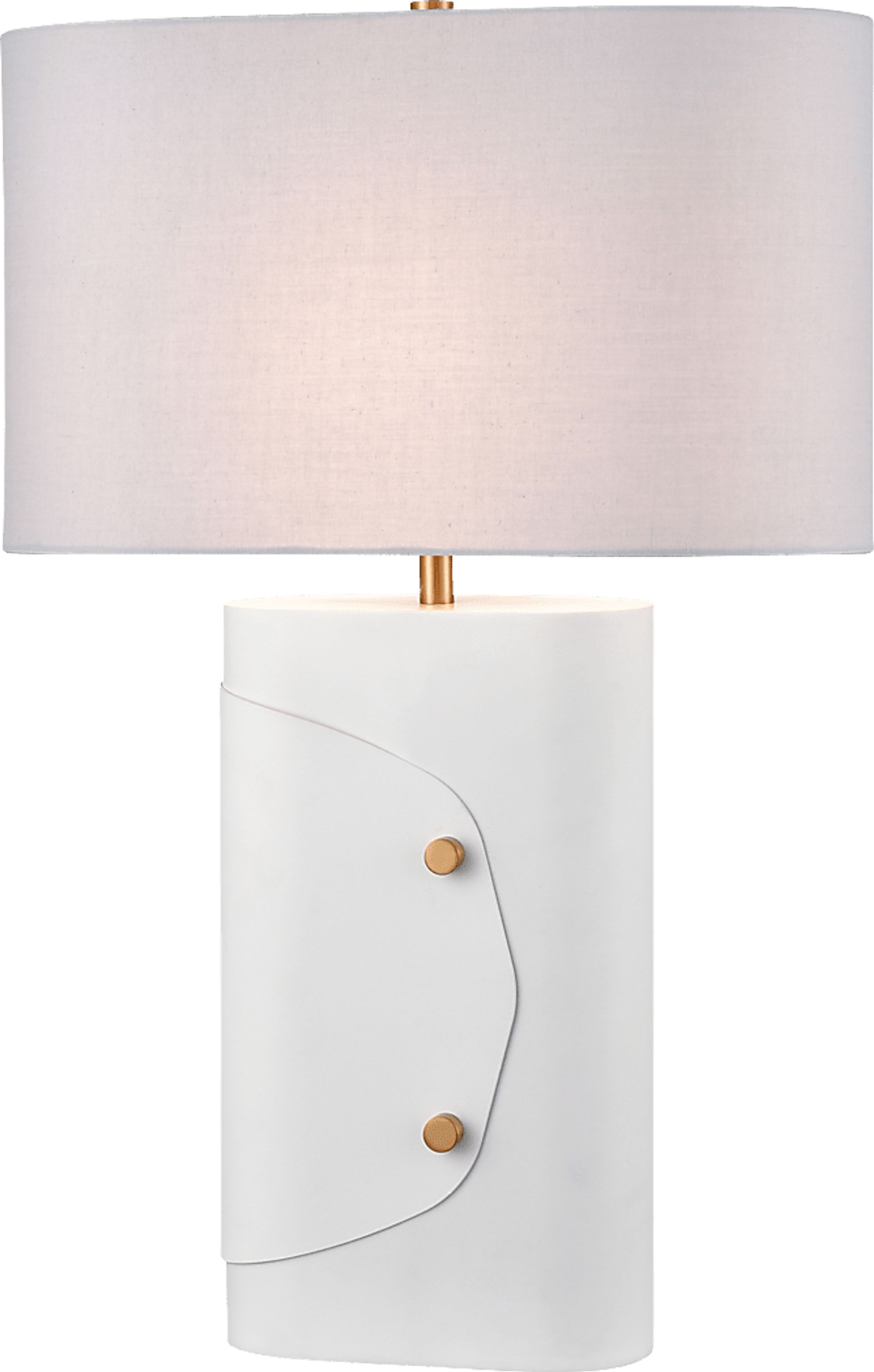 Faber Bay White Lamp - Image 1