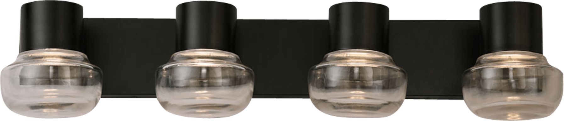 Fabian Club Large Black Sconce