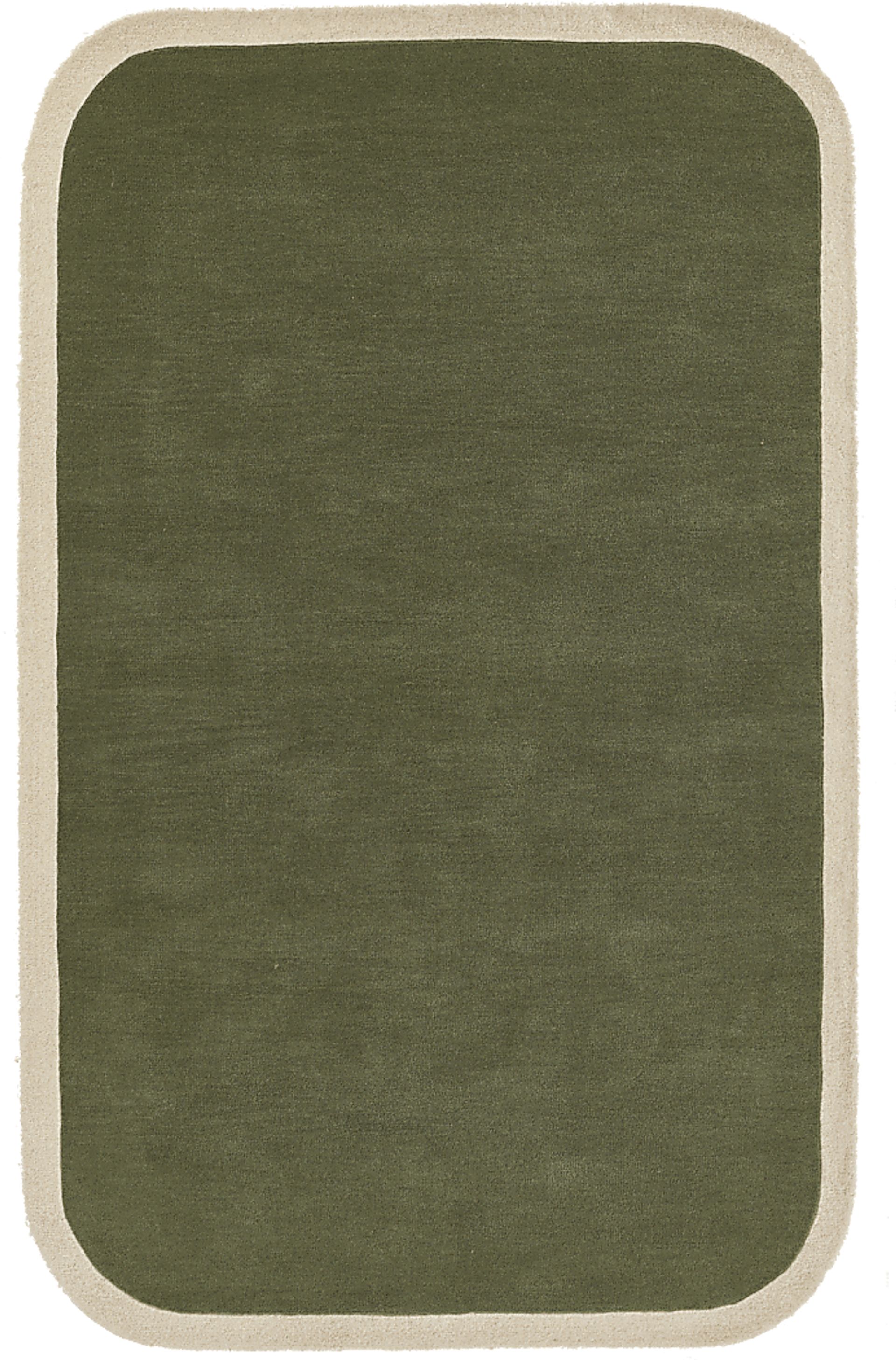 Fabian Green 3'6 x 5'6 Rug - Image 1