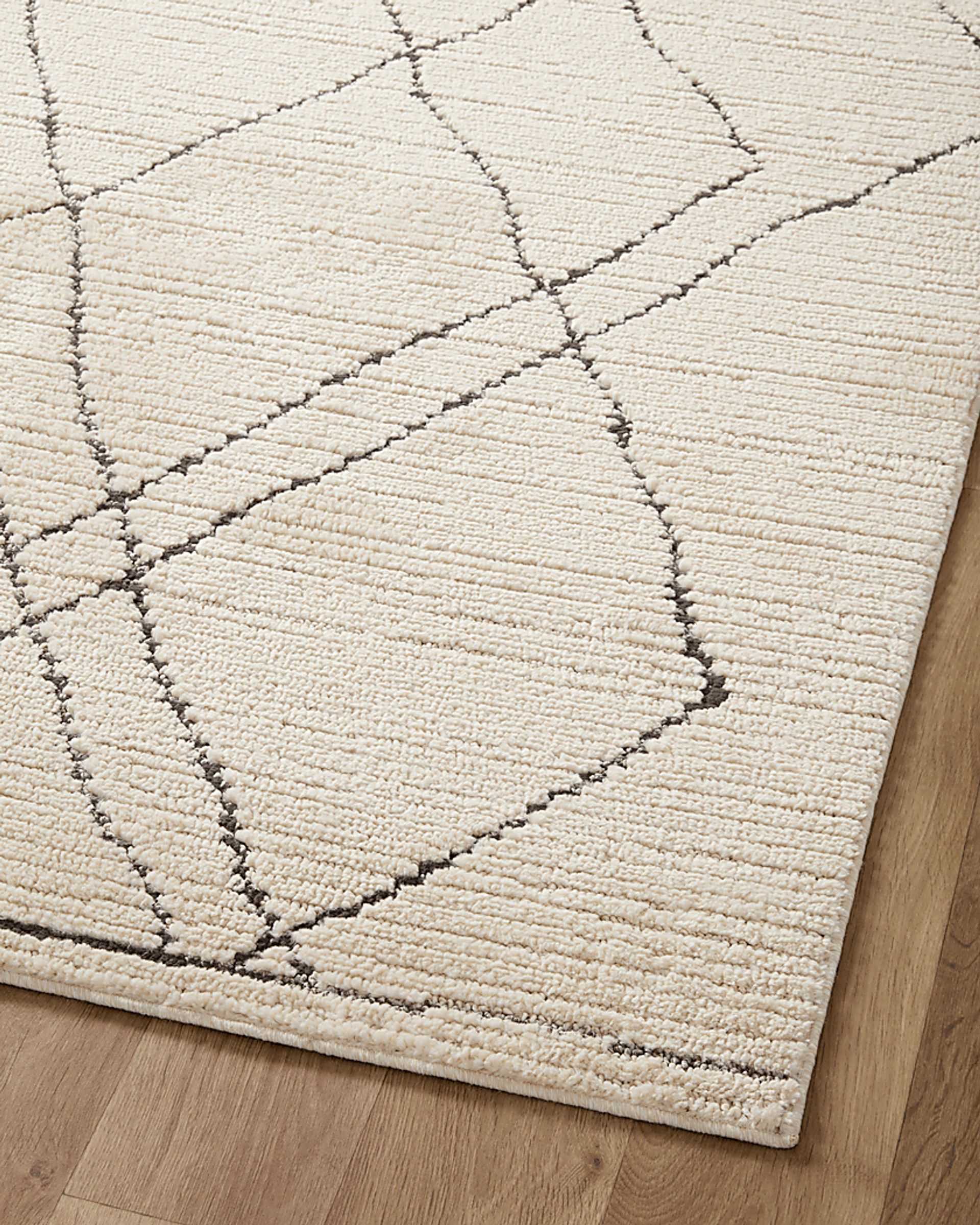 Fabio Ivory 5'3 x 7'6 Rug - Image 4