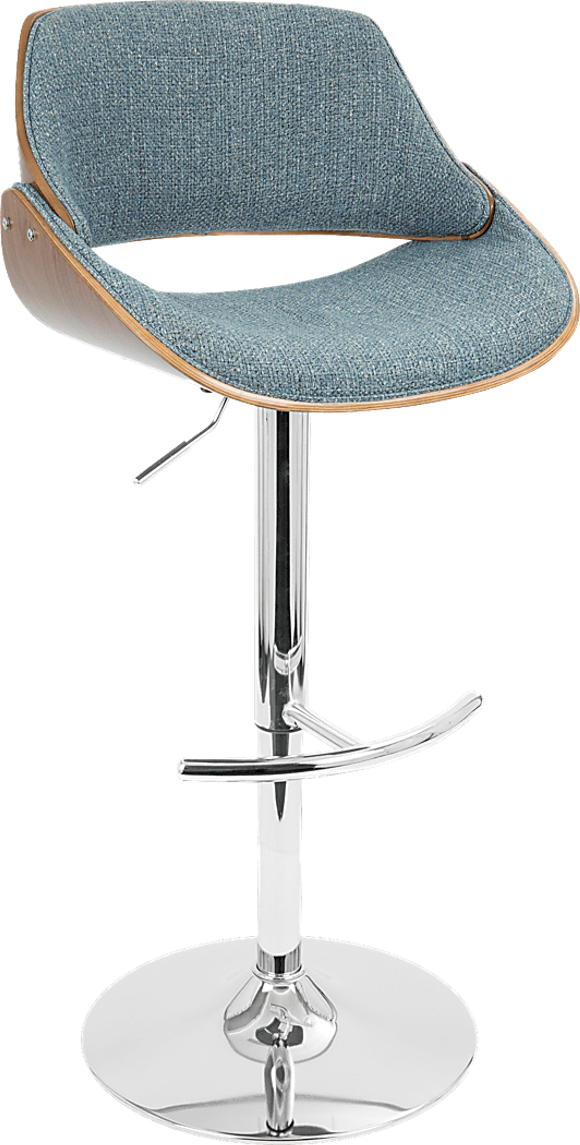 Fabrizzi Blue Barstool - Image 1