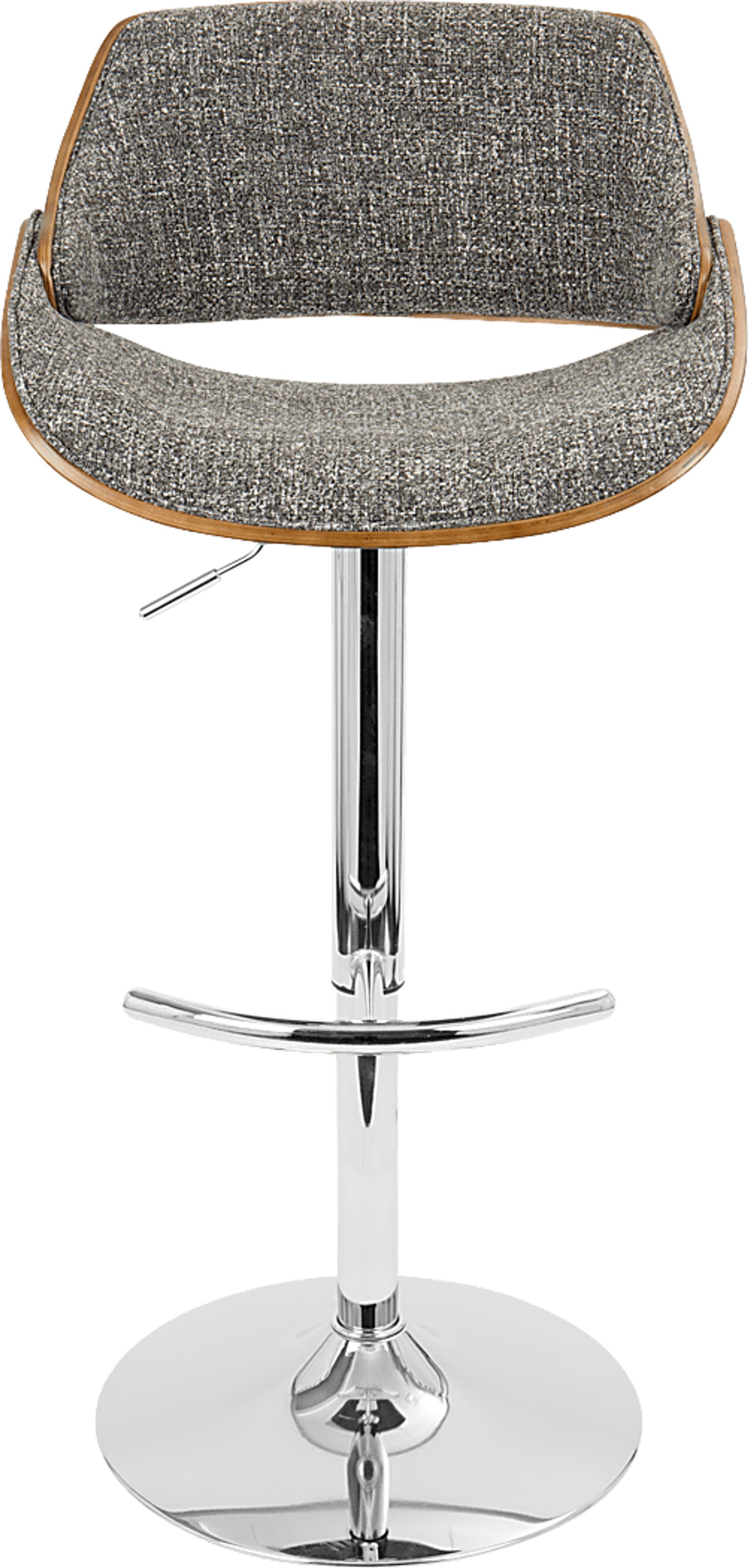Fabrizzi Gray Barstool - Image 3