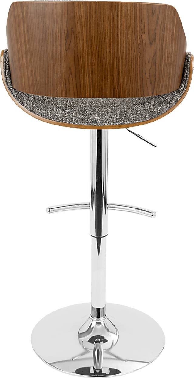 Fabrizzi Gray Barstool - Thumbnail - Image 4